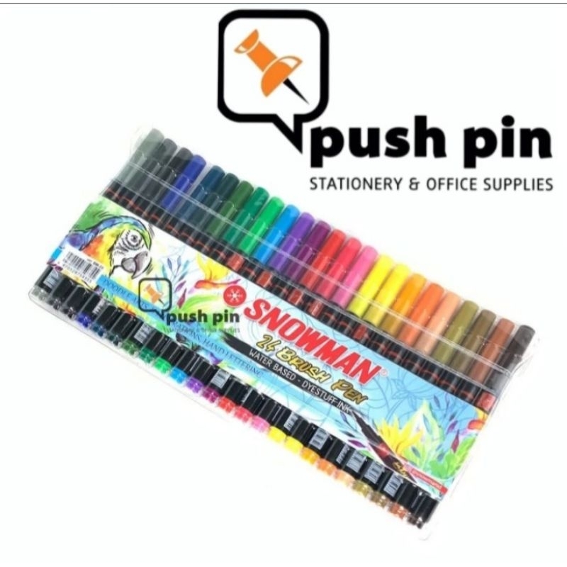 

Snowman Brush Pen 24warna BM-24