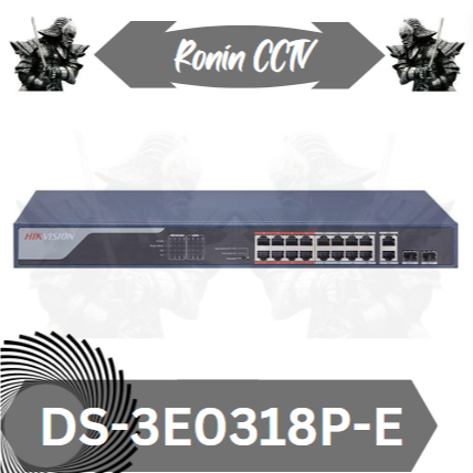 POE SWITCH 16 PORT HIKVISION DS-3E0318P-E UNMANAGED POE SWITCH