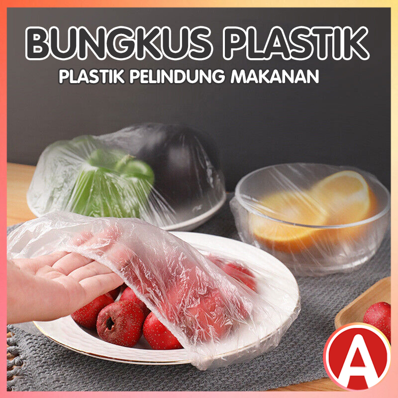 Plastik Pelindung Makanan / Wrap karet Plastik Pelindung Makanan Buah / Plastik Wrapping Pembungkus 