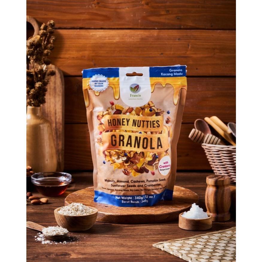 

Honey Nutties Granola Francis Organic 340 G