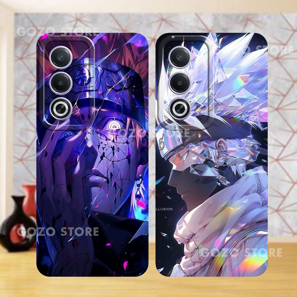 SOFTCASE Untuk OPPO A3 PRO 5G  Motif Anime Naruto - Case Anime - Case Full Colour - Case Kekinian - 
