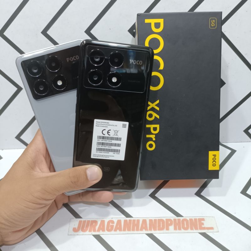 Poco X6 Pro 5G 12/512GB Hp Second Bekas Fullset