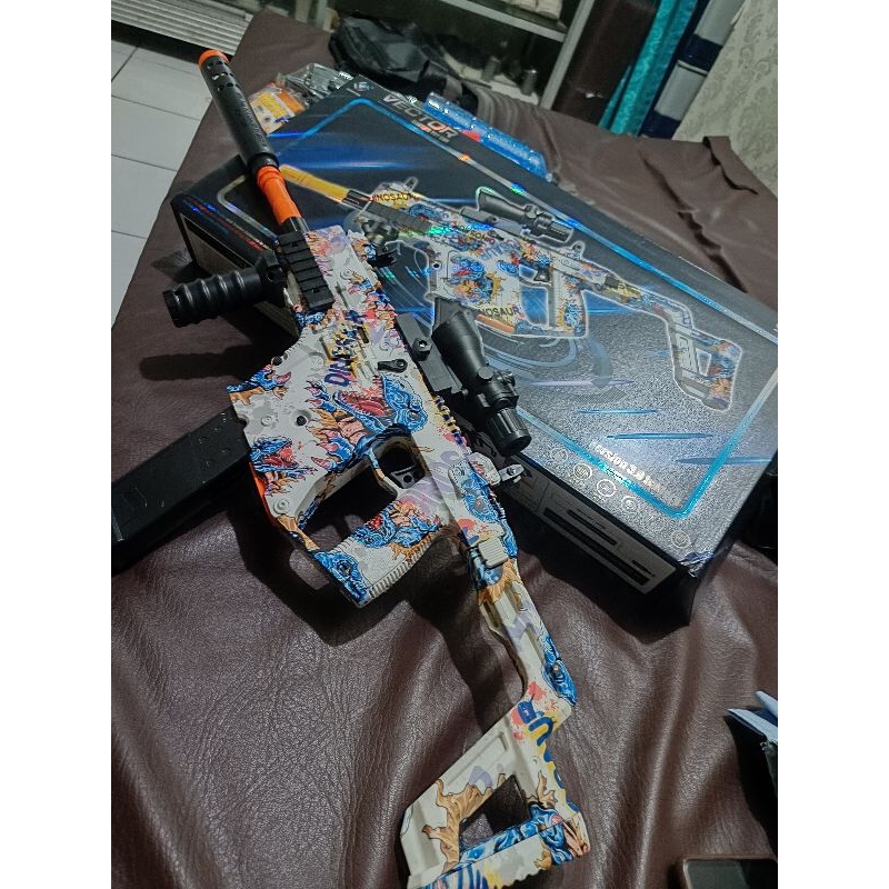 MAINAN WATER GEL/MAINAN ANAK ANAK/MAINAN ANAK WATER JEL / KRISS VECTOR BOX EXCLUSIVE