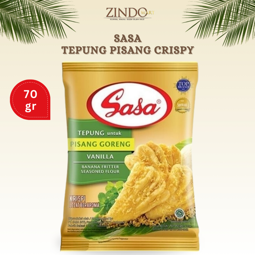 

SASA TEPUNG PISANG GORENG 70GR RASA VANILLA BUMBU INSTAN