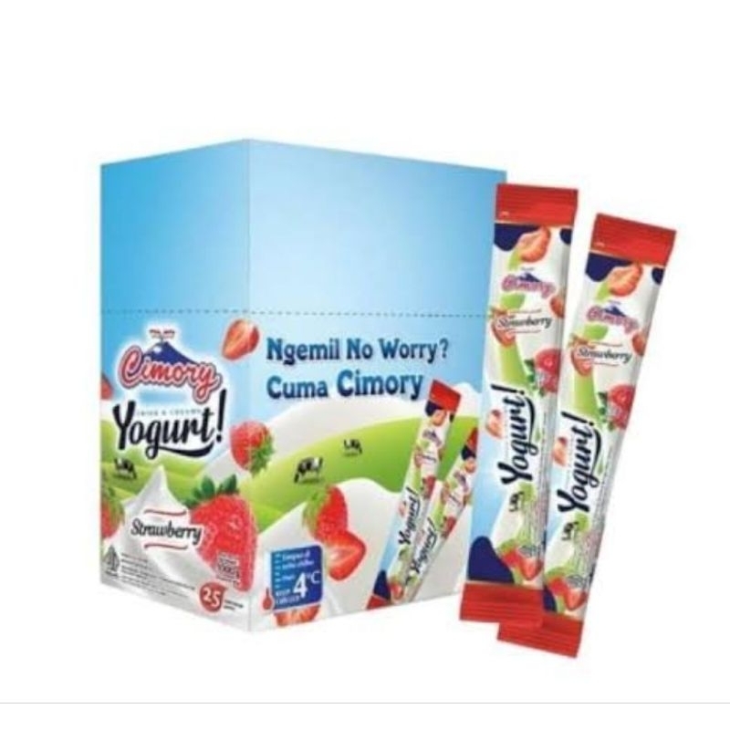 

(KHUSUS OJOL) CIMORY YOGURT STICK 40GR STRAWBERRY KARTON (100PCS/KARTON)