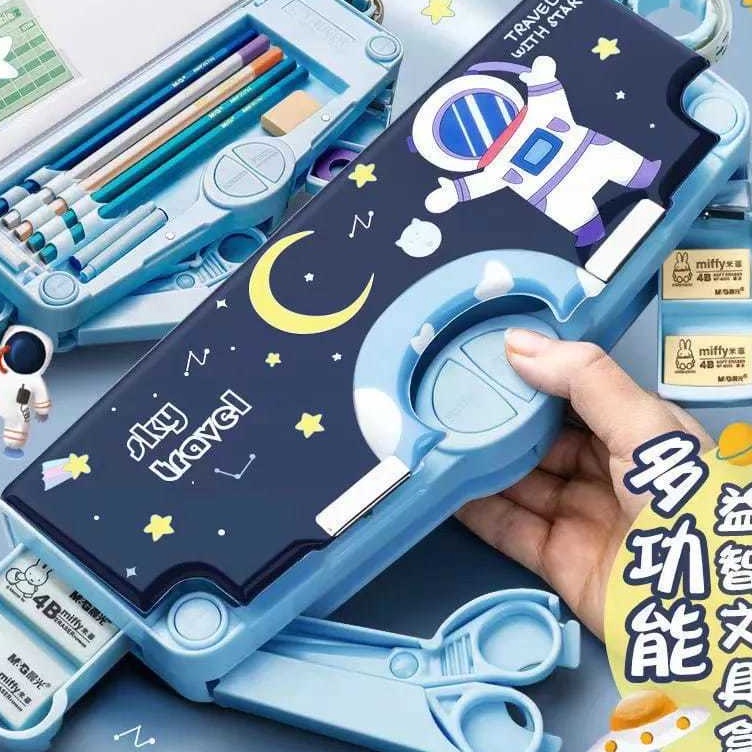 

Sale Sekarang zwq K1 Kotak Pensil Multifungsi Motif Kartun Untuk Laki Laki Perempuan Tempat Pensil Serbaguna Anak Sekolah TK SD