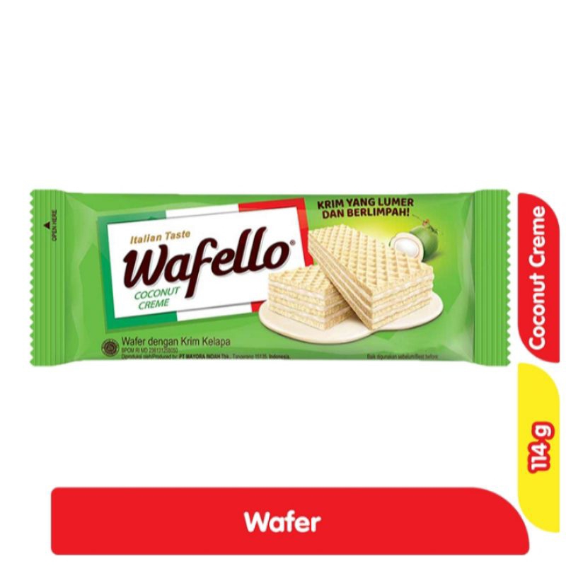 

Wafello krim kelapa 114gr