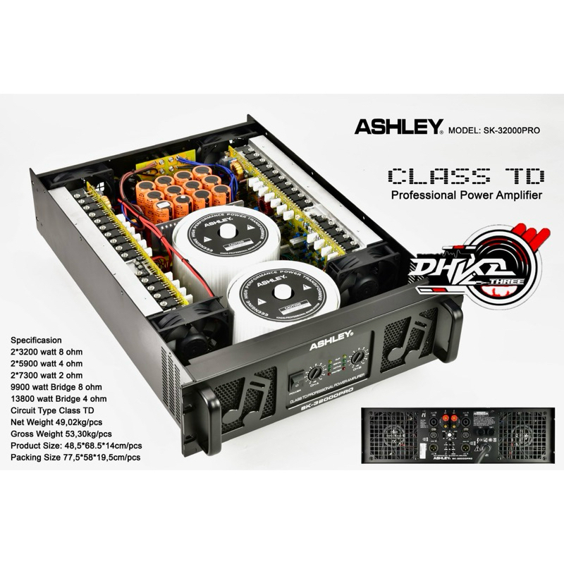 POWER ASHLEY SK32000PRO CLASS TD / Power Ashley SK 32000 PRO TD CLASS / Power Ashley class TD SK 320