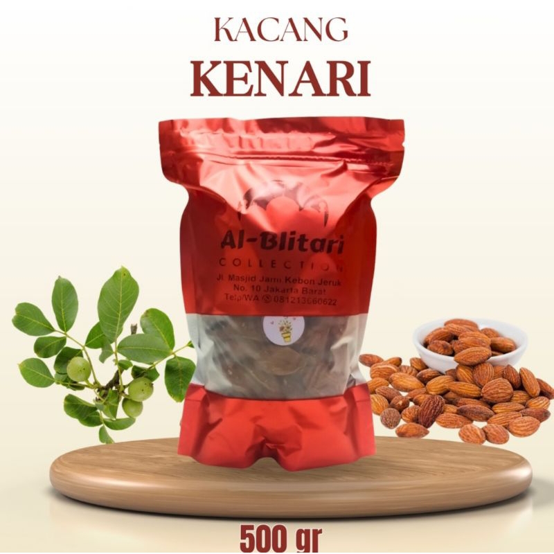 

kacang kenari 500gr premium