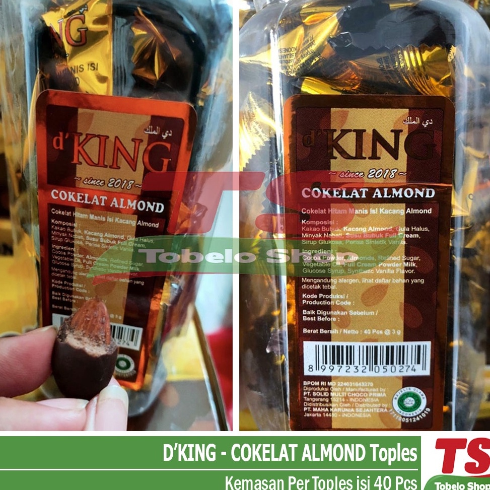 

Promosi Spesial DKING COKELAT ALMOND TOPLES COKLAT ALMOND BONIBOL ALMOND DKING COKLAT ALMOND