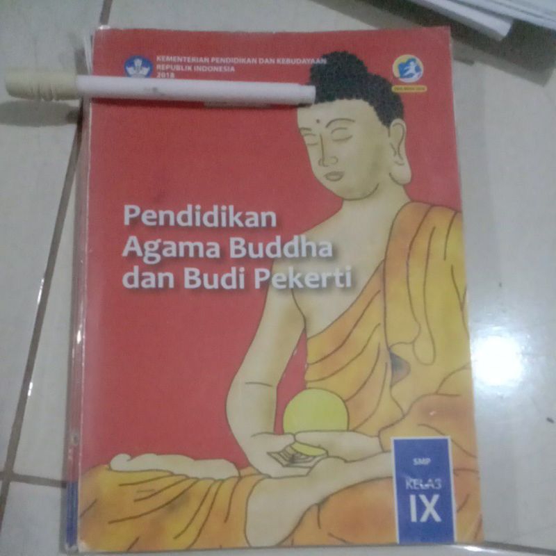 buku agama Buddha kelas 9 agama Buddha SMP kelas IX agama Buddha SMP kelas 9 edisi revisi 2018