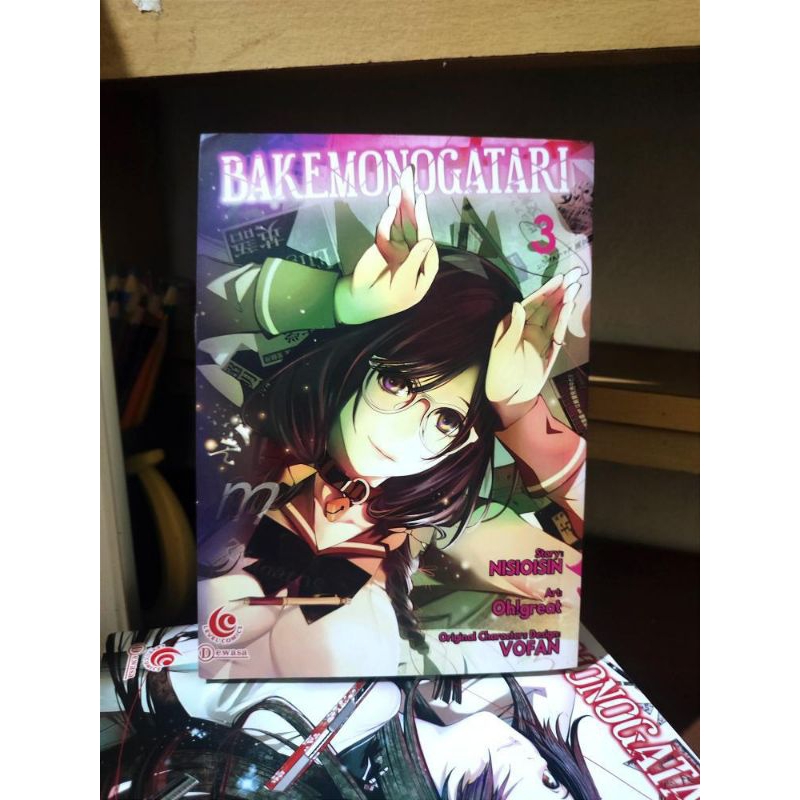 Komik bakemonogatari 3 / komik bakemonogatari vol 3