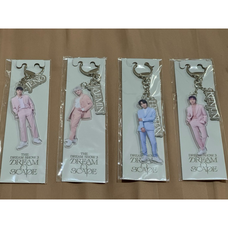 NCT Dream TDS 3 Keyring Japan Renjun Jeno Haechan Jaemin