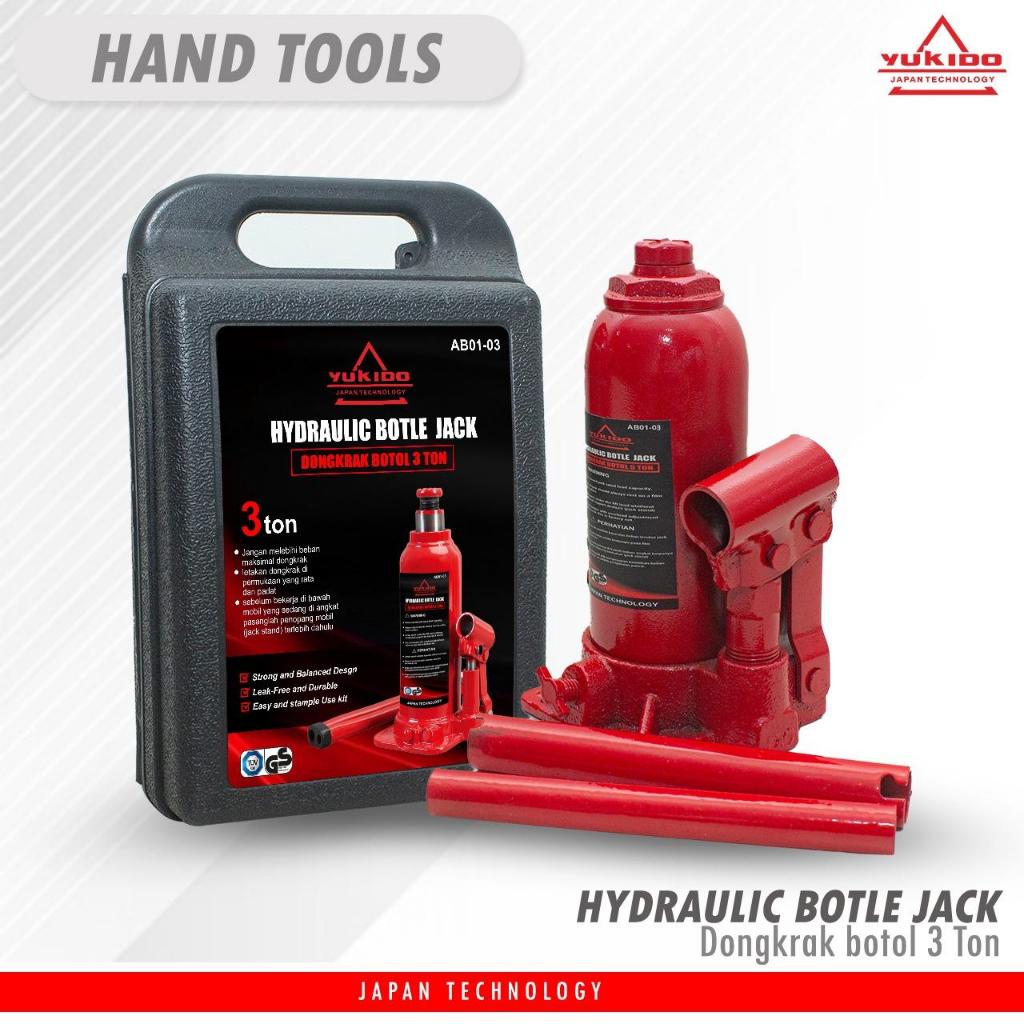 Dongkrak Ples Koper  Dongkrak Botol 5 ton, 3 ton & 2 Ton Mobil Universal Kuat Murah SUV Sedan Pickup