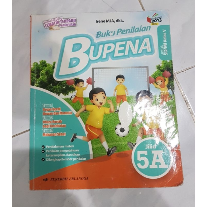 Buku Bupena SD Kelas 5A Bekas