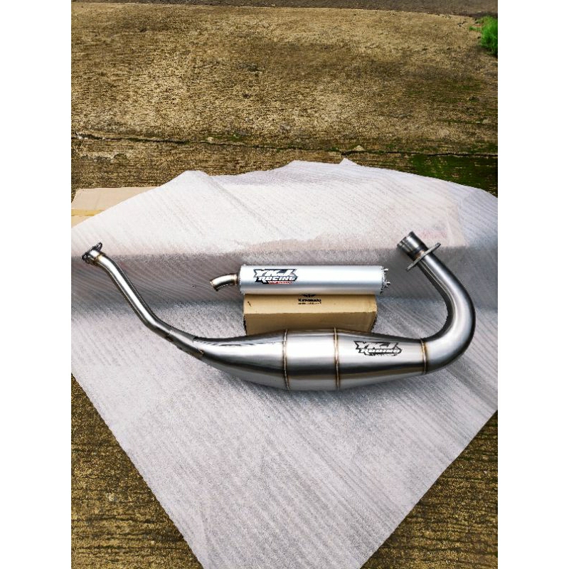 Knalpot Ninja R/RR/SS Stainless Cobra YKJ Big Vol 41 Step Cobra YKJ Racing Istimewa