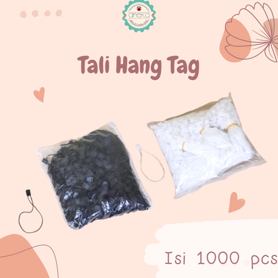 

Harga Grosir Tali Hang Tag Tag Rope Hitam Putih Murah Isi 1pcs