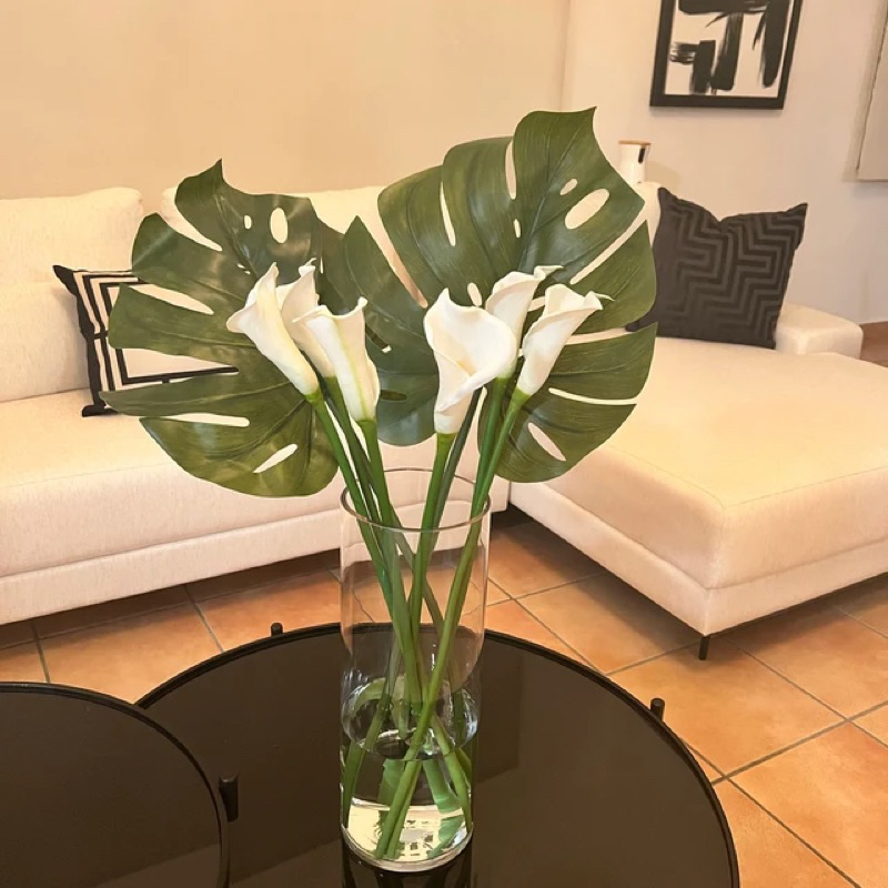 BmRh Calla Lily Latex Artificial Jumbo Bunga Hias Lili Premium Dekorasi Rumah Hiasan Pernikahan