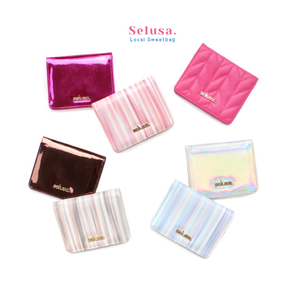Mau SELUSA VIONNY WALLET Free Box Exclusive  Dompet Lipat Premium Leather