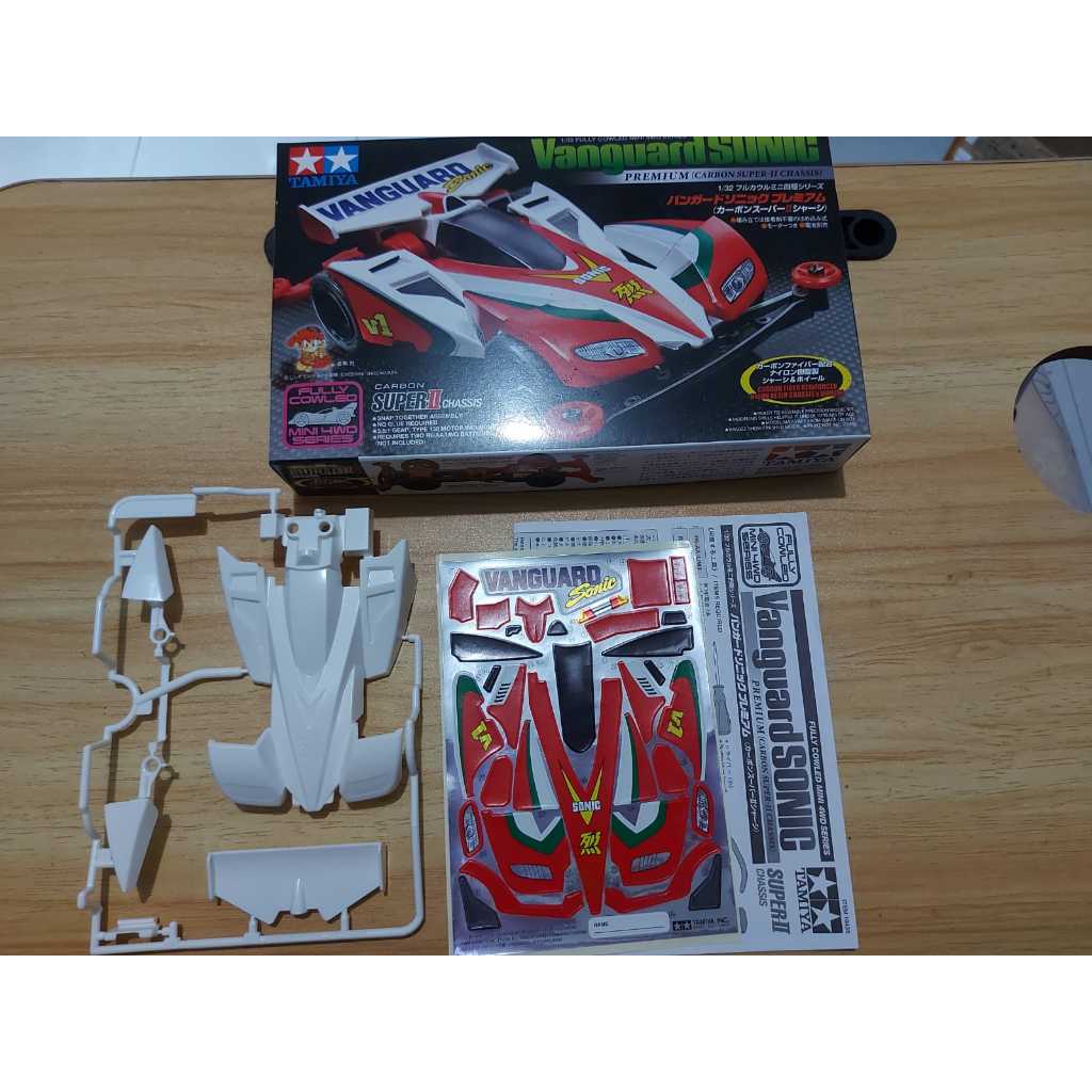 Body Vanguard Sonic Super 2 Original Tamiya | Body Tamiya Ori