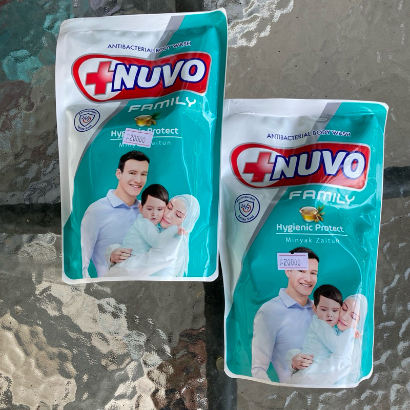 Nuvo Family Minyak Zaitun Sabun Cair Kemasan 400 ml Murah & Hemat