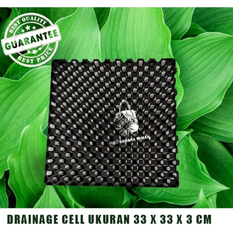 DRAINAGE CELL 33 X 33 Drainase Cell Papan Drainase  Drainase Alas Rumput Sintetis