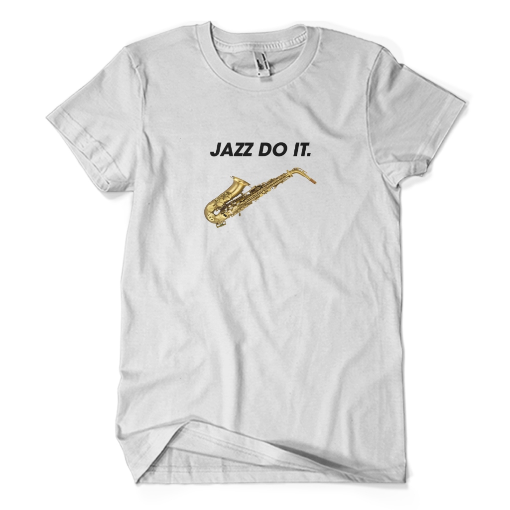Kaos Distro Premium JAZZ DO IT - Baju Hobi Pecinta Musik Music Unisex Dewasa