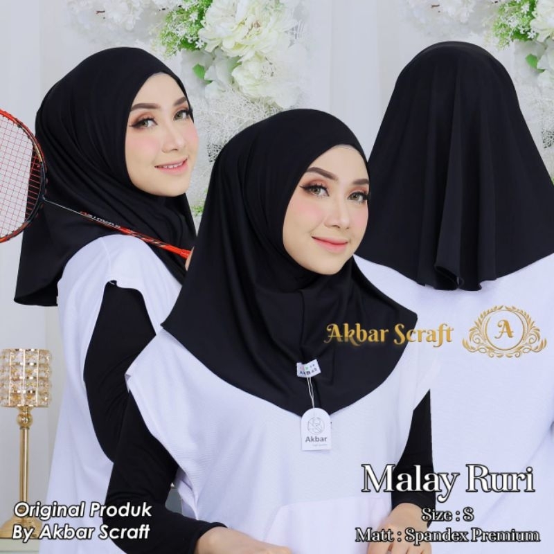 Akbar Scarf Malay Ruri Size S