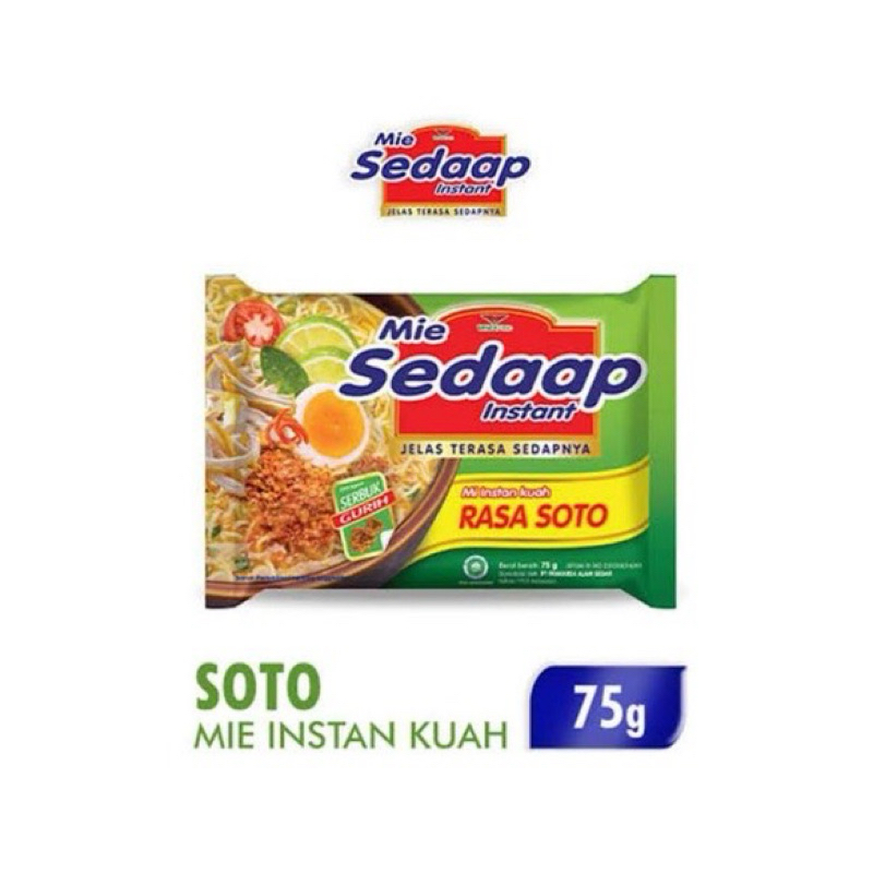 

Mie Sedaap Mi Sedaap Soto 75 gr