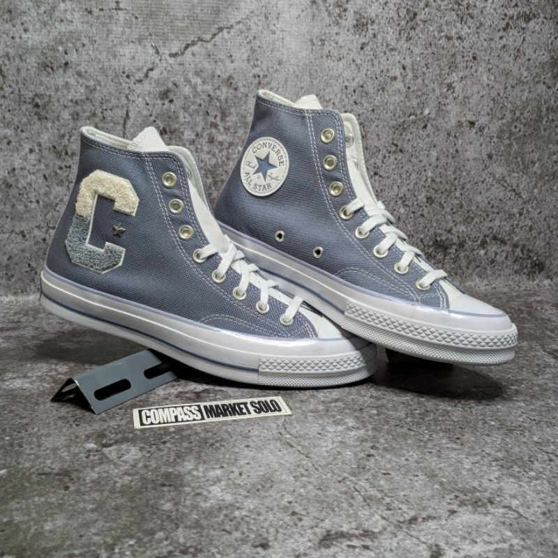 [ORIGINAL 100%] CONVERSE 70'S HI A07981C | LUNAR GREY / MOONBATHE / GHOSTED