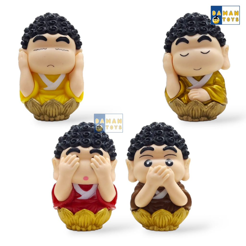 Figure Crayon Shinchan Buddha Version set