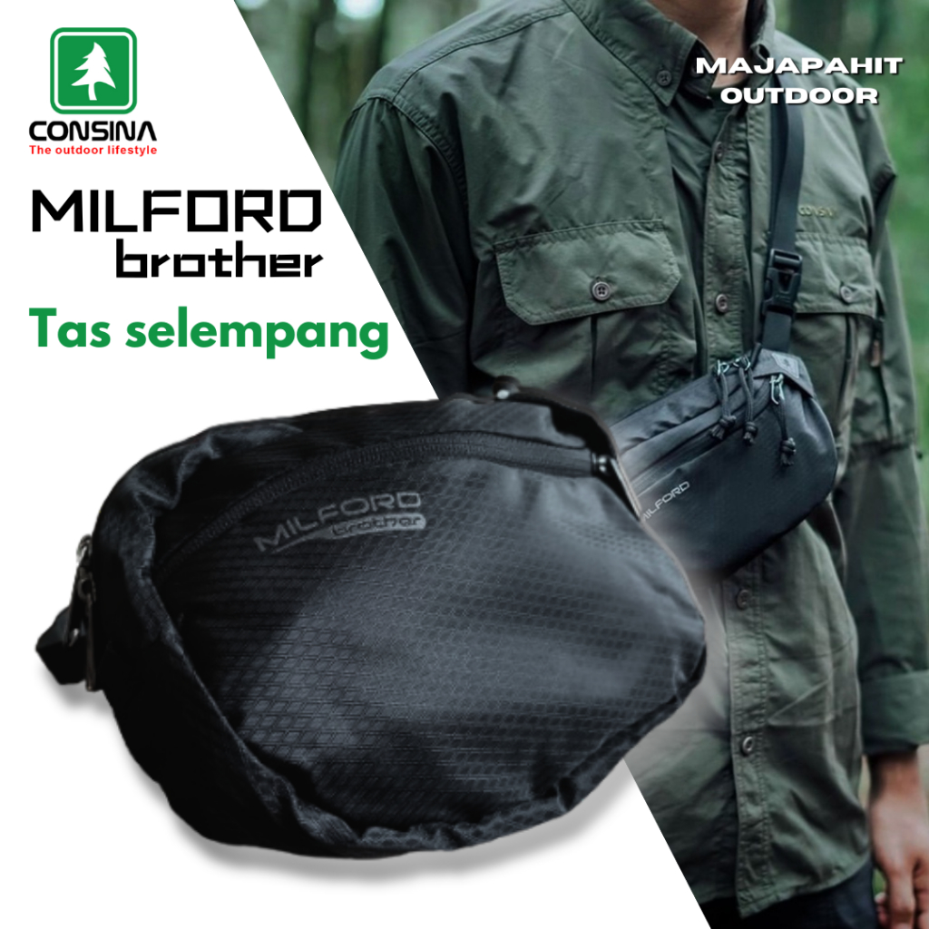 WAIST BAG CONSINA MILFORD - BROTHER MILFORD - Tas Pinggang - ORIGINAL CONSINA
