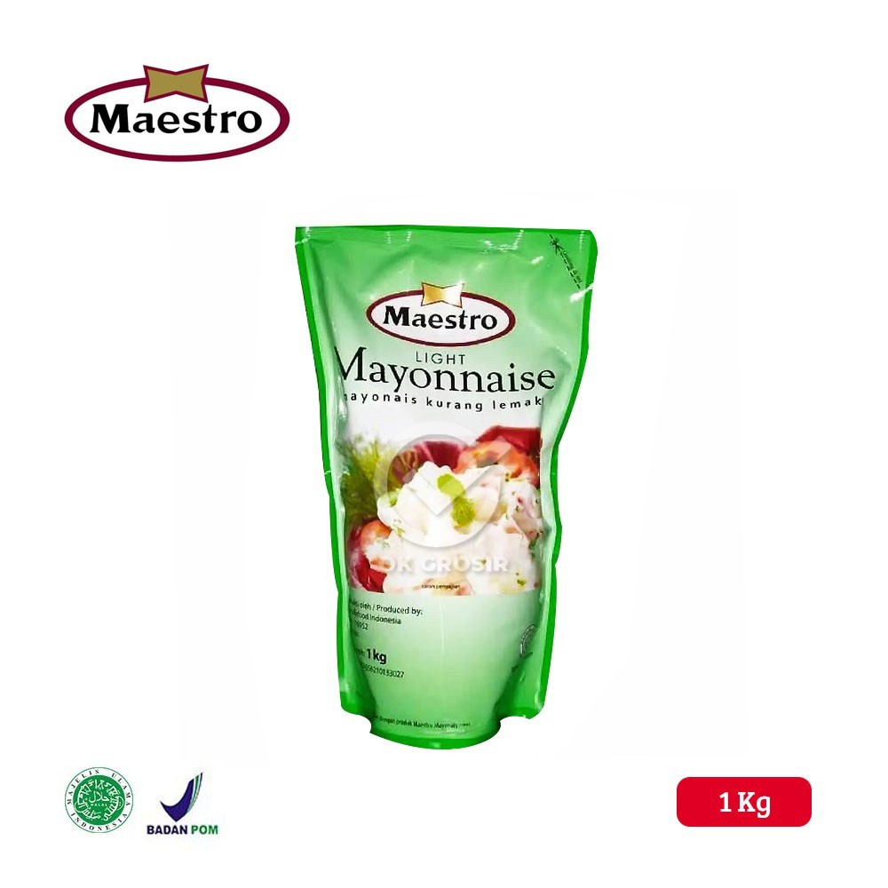 

MAYONAISE MAESTRO 100% ASLI 1KG