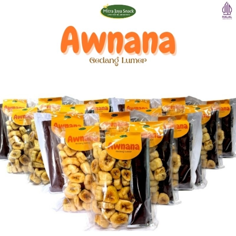 

AWNANA Gedang Lumer / Gedhang Gendhut / Gedang Gendut/ Pisang Oven Coklat Lumer Premium Termurah