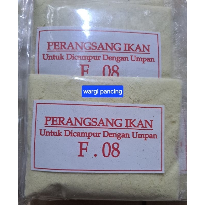 PERANGSANG IKAN F 08-UMPAN IKAN-CAMPURAN UMPAN