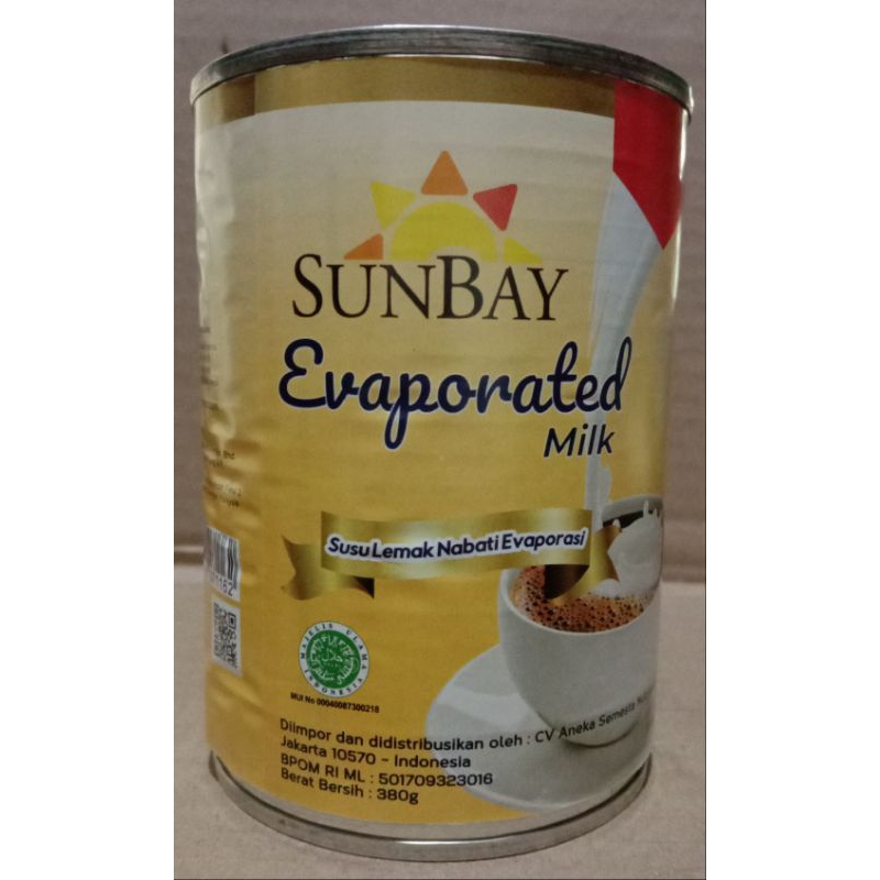 

Susu Evaporasi SUNBAY / Evaporated Milk