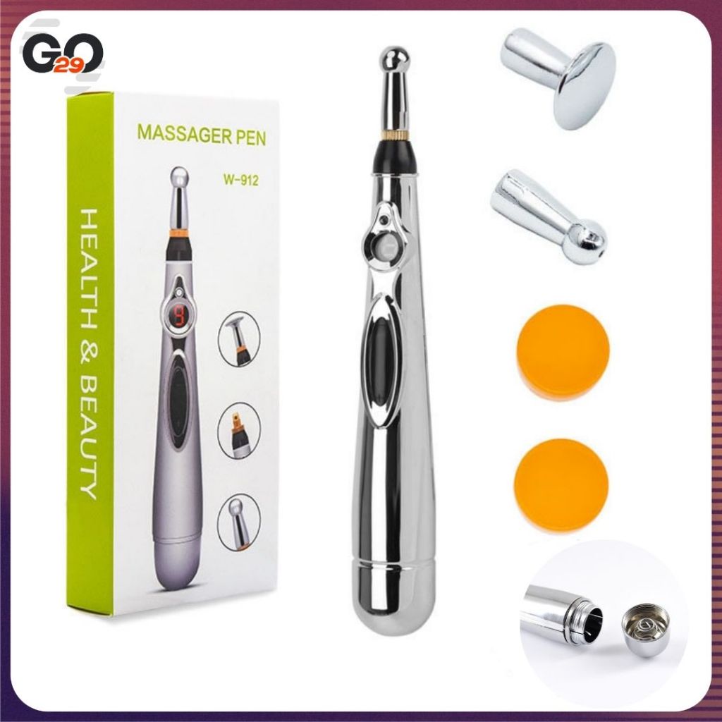 Pen Akupuntur Elektrik Alat Pijat Refleksi Terapi Kecantikan Elektrik