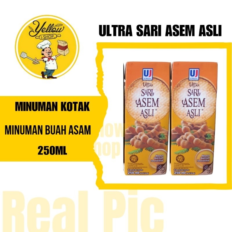 

ULTRA SARI ASEM ASLI 250ML / MINUMAN BUAH ASAM