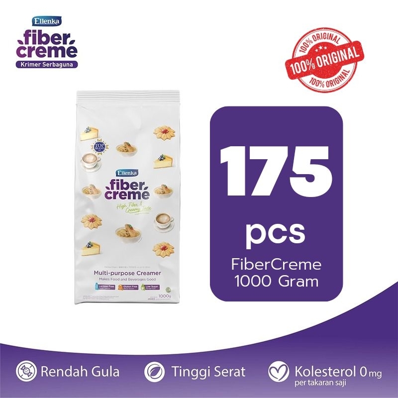 

Fiber Creme Ellenka Multi Purpose Creamer 1000gr x 175
