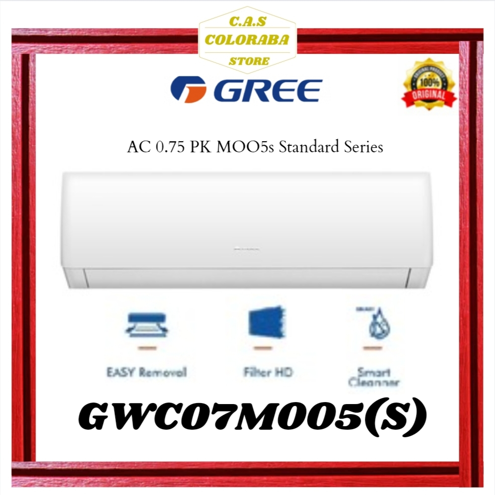 AC GREE GWC07MOO5S AC 0,75 PK STANDARD GWC07 GWC-07MOO5(S) GWC-07 GREE AC 0.75 PK