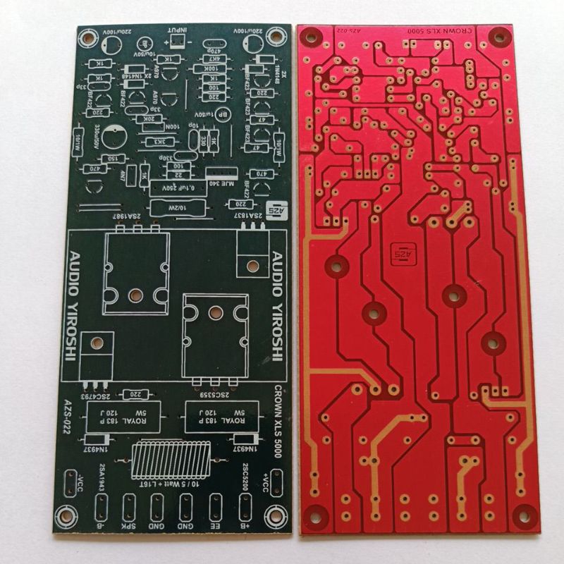 PCB power amplifier yiroshi crown xls 5000w
