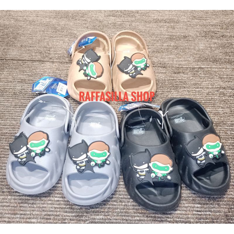 Zandilac Sandal Anak Cowok Baim Justice league Sandal Anak Laki-laki Fashion