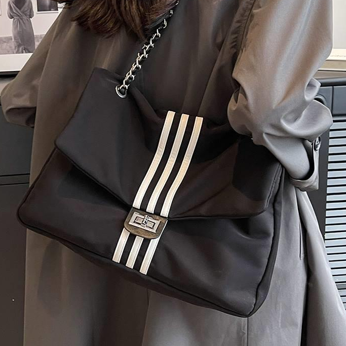 Aroana Bag Tas berkapasitas besar wanita 2023 high-end Oxford butot tas tali rantai komuter tas Mess