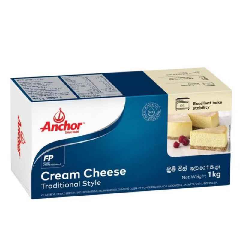 

Anchor Cream Cheese 1kg
