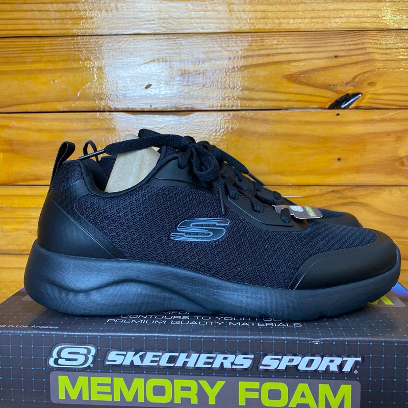 SEPATU SKECHERS PRIA SKECHERS DYNAMIGHT 2.0 FULL PACE 232293 FULLBLACK MAN ORIGINAL COD SEKOLAH FORM