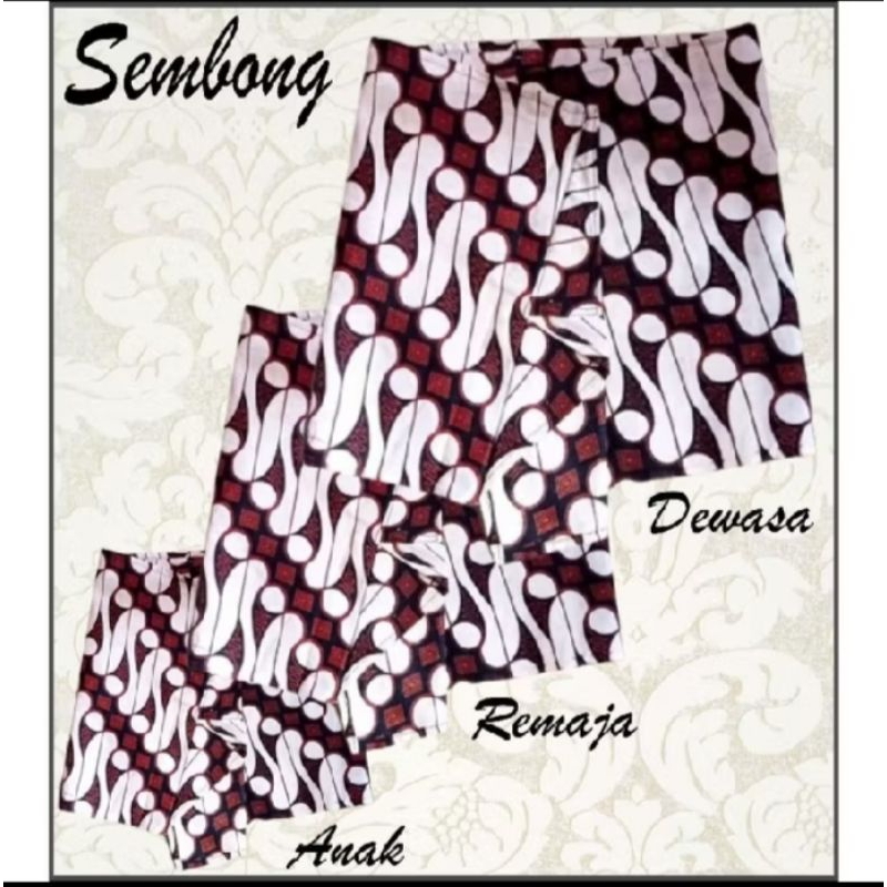 SEMBONG BATIK JARIK PARANG BARONG sembong sapit urang rampek