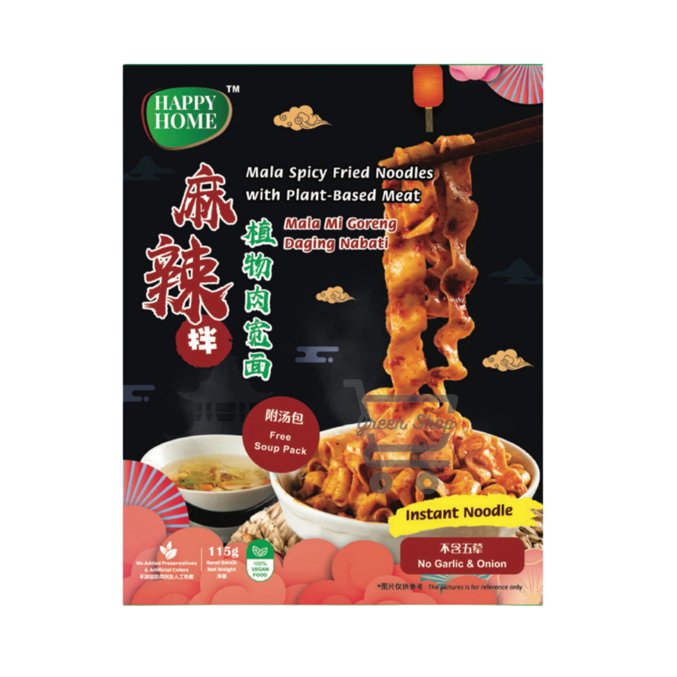 

HAPPY HOME Mala Mie Goreng Vegetarian Vegan