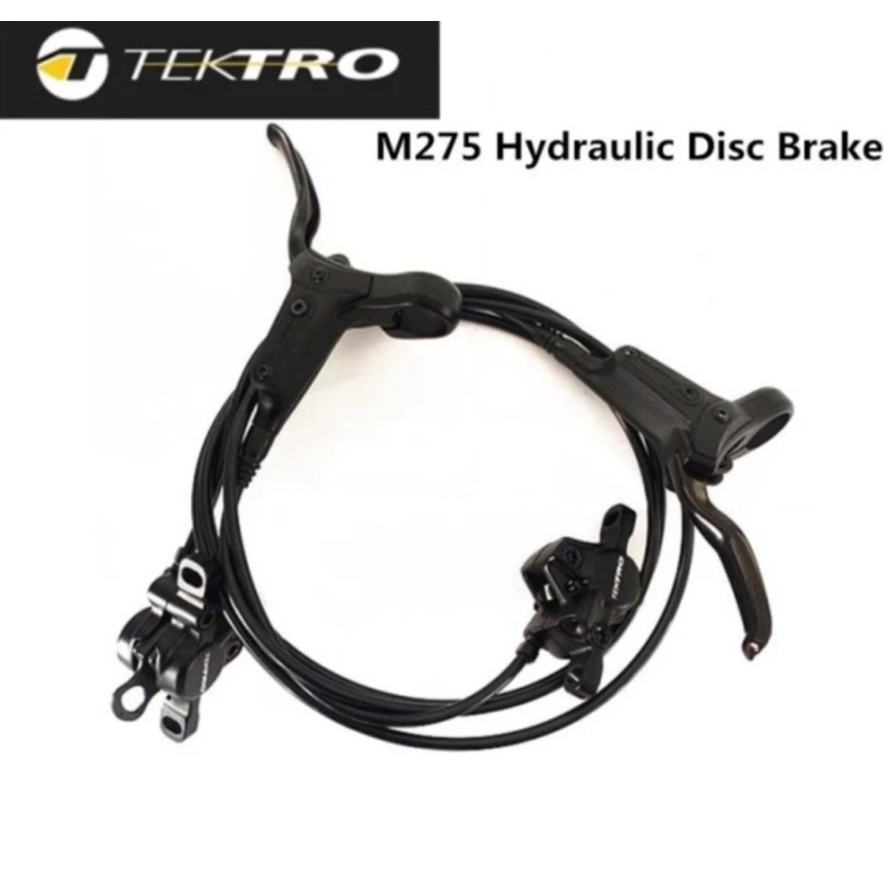 rem brake set brakeset tektro  seri M275n HD-M275n  sistem pengereman hidrolik  cocok buat seli mtb 