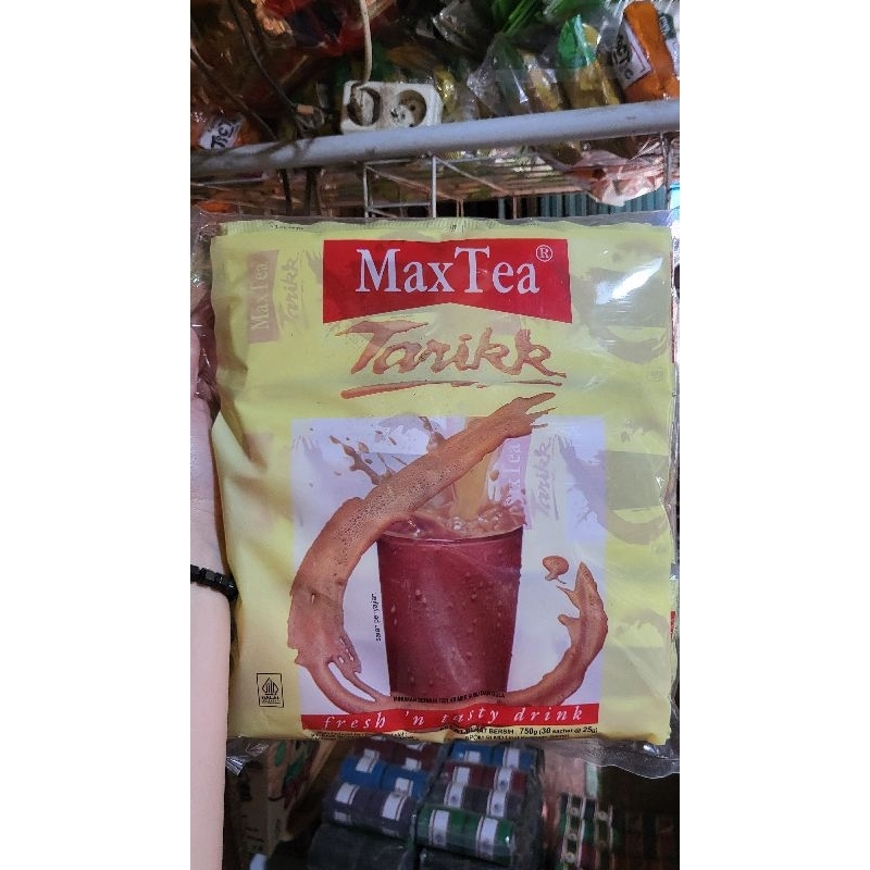 

teh tarik bubuk/teh tarik maxtea bubuk per 10bks