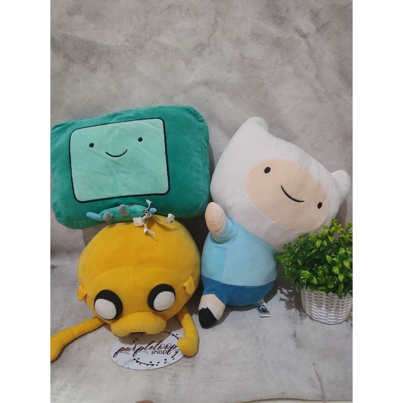 BONEKA ADVENTURE TIME FINN JACK BMO